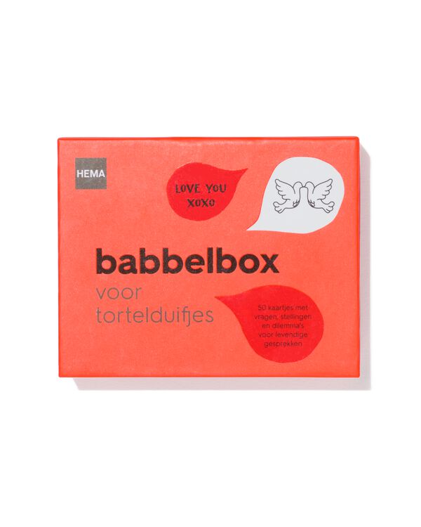 babbelbox voor tortelduifjes - 61160218 - HEMA