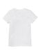 2-pak kinder t-shirts - biologisch katoen wit 110/116 - 30729142 - HEMA
