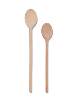 Lepels Hout - 2 Stuks (hout)