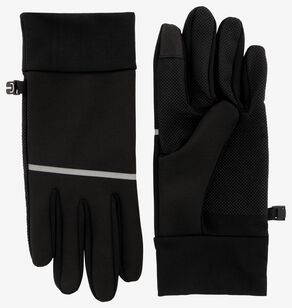 Overtreffen Verstoring tv station heren handschoenen softshell met touchscreen zwart - HEMA
