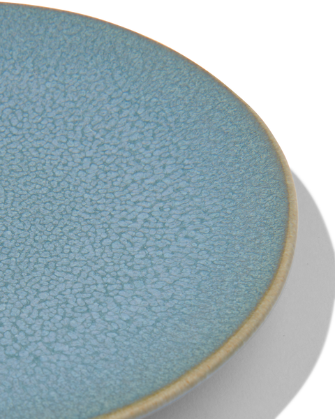 gebaksbord - 16.5 cm - Porto - reactief glazuur - blauw - 9602024 - HEMA