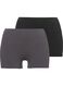 2-pak corrigerende dames boxers grijs grijs - 1000002384 - HEMA