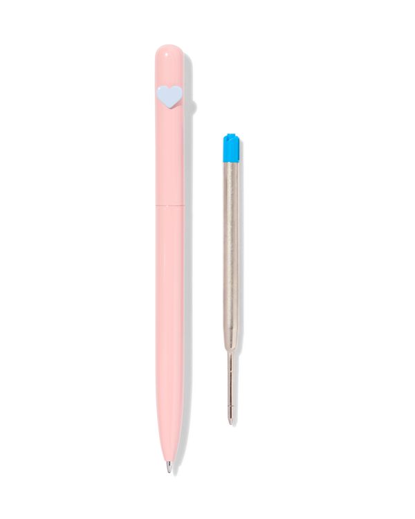 balpen blauwschrijvend met navulling - 14490054 - HEMA