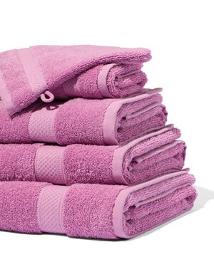 handdoeken - zware kwaliteit violet violet - 2000000041 - HEMA