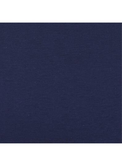 dameshemd katoen donkerblauw XL - 19600585 - HEMA