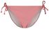 dames triangel bikini - seersucker rood - 1000027482 - HEMA