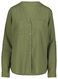 damesblouse met linnen olijf olijf - 1000019625 - HEMA