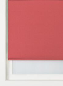 rolgordijn uni verduisterend/witte achterzijde rood rood - 1000018030 - HEMA