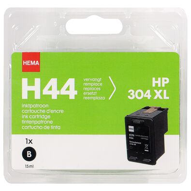 HEMA cartridge H44 voor de HP 304XL zwart - 38399224 - HEMA