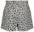 kinder shorts - 2 stuks grijs 110/116 - 30855847 - HEMA