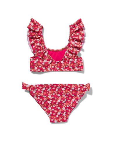 kinder bikini roze 122/128 - 22261934 - HEMA