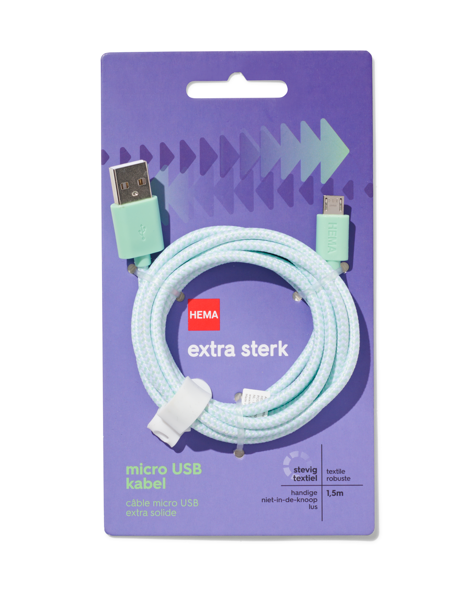 micro USB laadkabel - 39630052 - HEMA