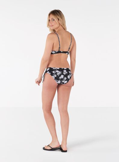 dames bikinitop padded met beugel D+ zwart/wit - 1000011804 - HEMA