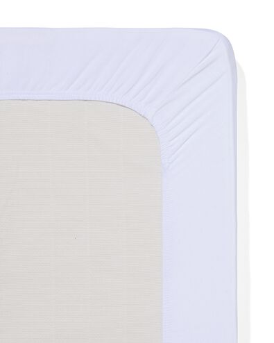 hoeslaken jersey 90x220 wit - 5190013 - HEMA