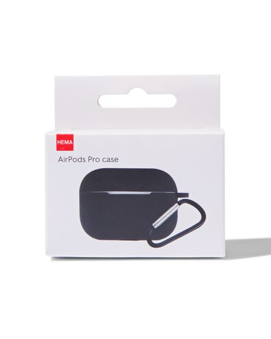 softcase voor AirPods Pro zwart - 39630191 - HEMA