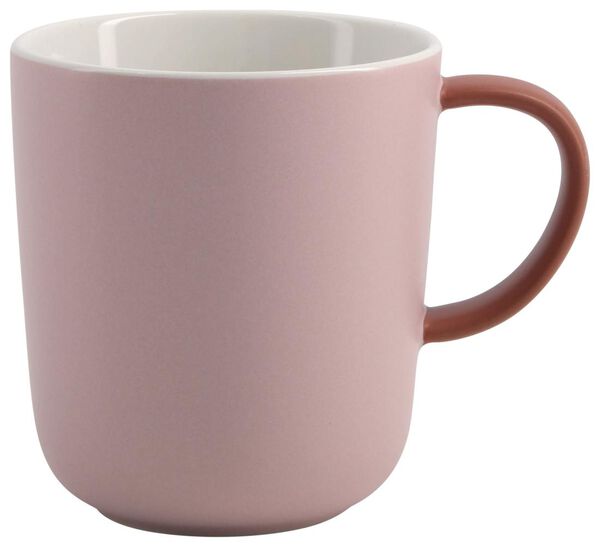mok Chicago 280ml mat roze/terra - 9602142 - HEMA