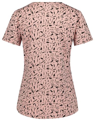 dames t-shirt roze - 1000021352 - HEMA