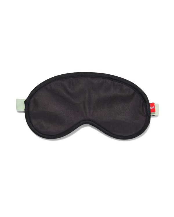 slaapmasker zwart - 18640038 - HEMA