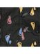 magic opvouwbare kinder regenjas met kleurverandering zwart 122/128 - 18451153 - HEMA