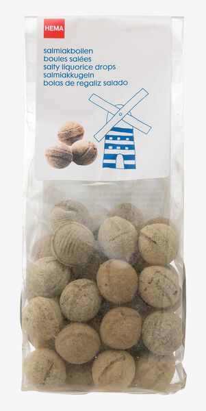 oudhollandse salmiakbollen 150 gram - 10500010 - HEMA