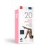 4-pak panty's mat halfdoorschijnend 20 denier donkerblauw 40/42 - 4012247 - HEMA