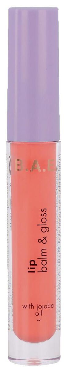 B.A.E. lip balm & gloss 01 soft coral - 17710081 - HEMA