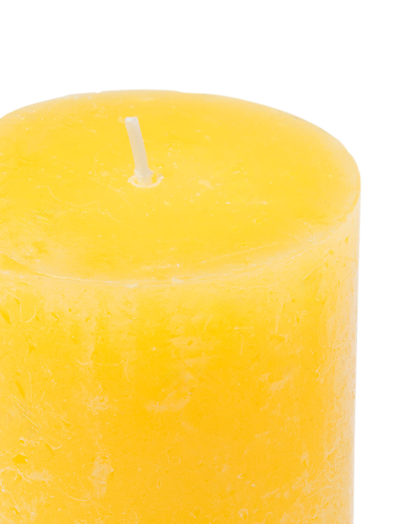 rustieke kaars 7x19 lichtgeel lichtgeel 7 x 19 - 13502795 - HEMA