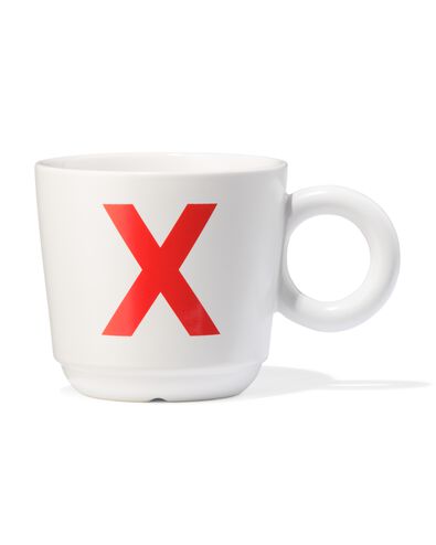 mok 280ml letter X - 61130423 - HEMA mok 280ml letter X - 61130423 - HEMA