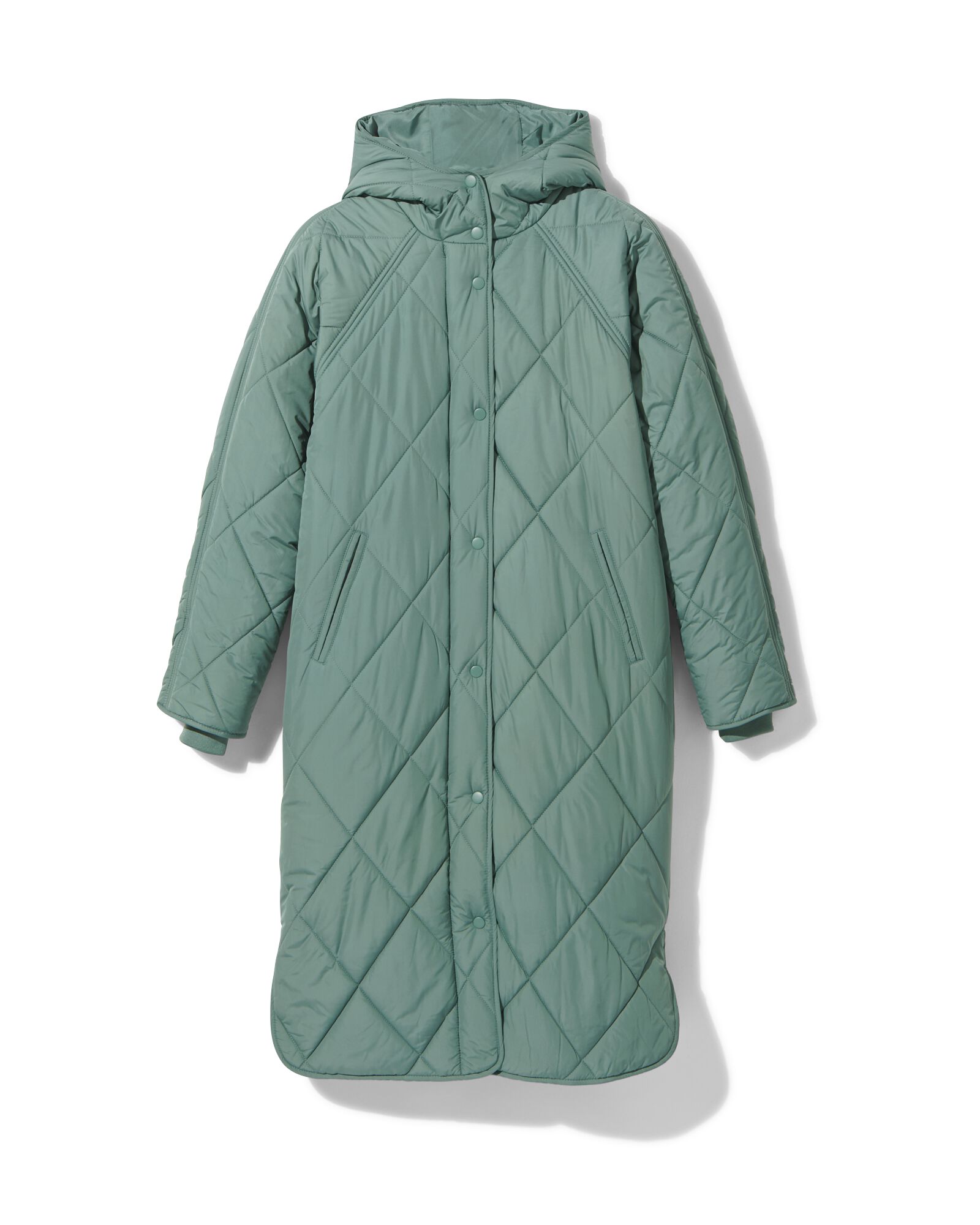 dames jas Pippa gewatteerd met col  blauw S - 36296966 - HEMA