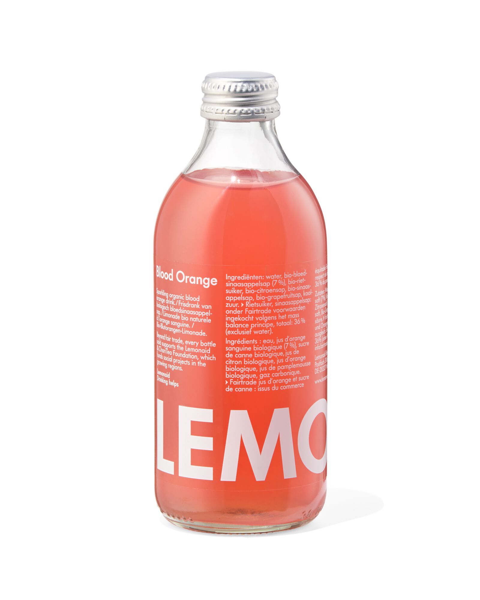Image of Lemonaid Lemonaid Bloedsinaasappel 330ml