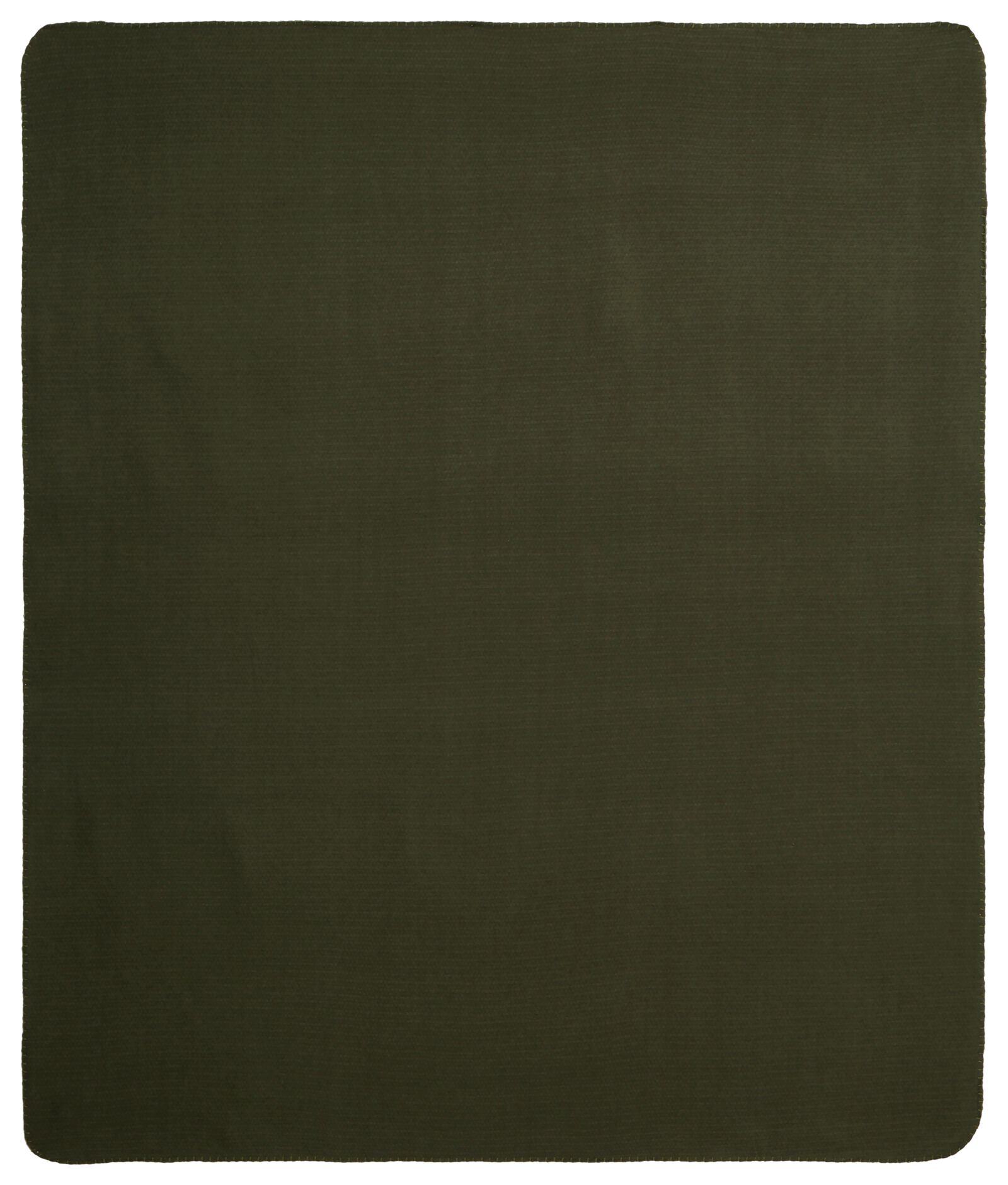 plaid fleece groen 130x150 - 7322127 - HEMA