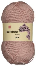 garen wol bamboe 100gram roze - 1400226 - HEMA