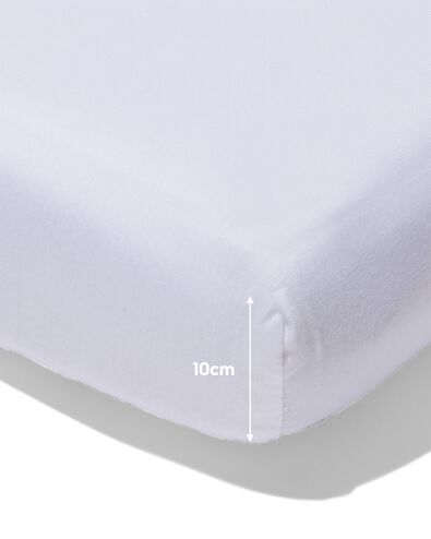 splittopper hoeslaken jersey 180x200/210 - 5190138 - HEMA