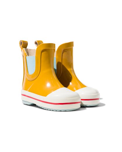 baby regenlaarzen rubber geel - 1000029898 - HEMA