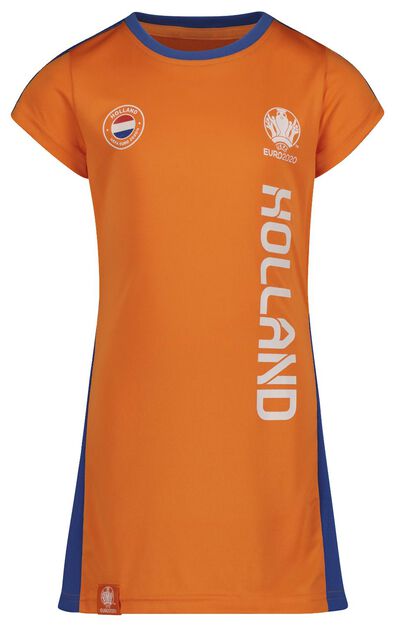 EK voetbal kinderjurk oranje - 1000019548 - HEMA