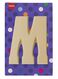 witte chocoladeletter M - 10037011 - HEMA