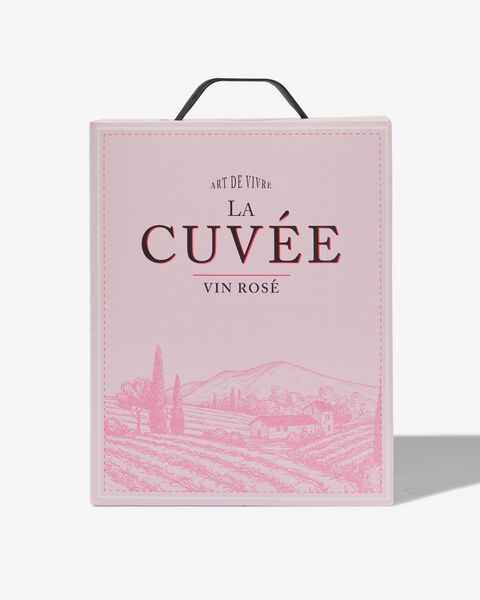 La Cuvéé wijntap rosé 3L - 17381372 - HEMA