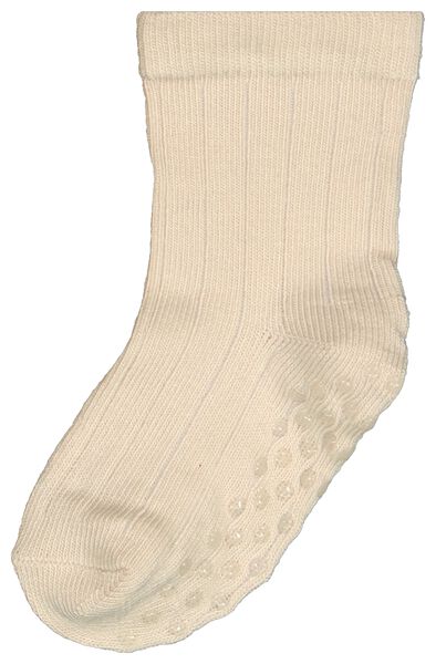 baby sokken met bamboe - 5 paar grijs grijs - 1000028747 - HEMA