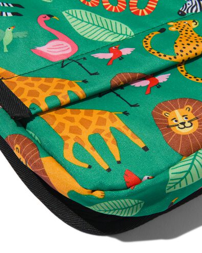 dubbele fietstas 20L rPET dieren 30x26x13 - 41150003 - HEMA