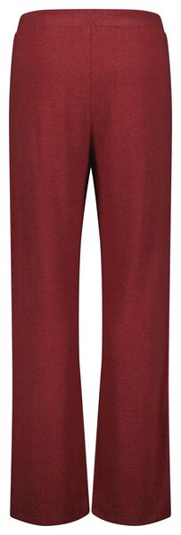 dames pyjamabroek viscose rood M - 23421912 - HEMA