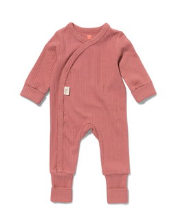 Meegroei Overslagpakje Rib Met Bamboe Roze (roze)