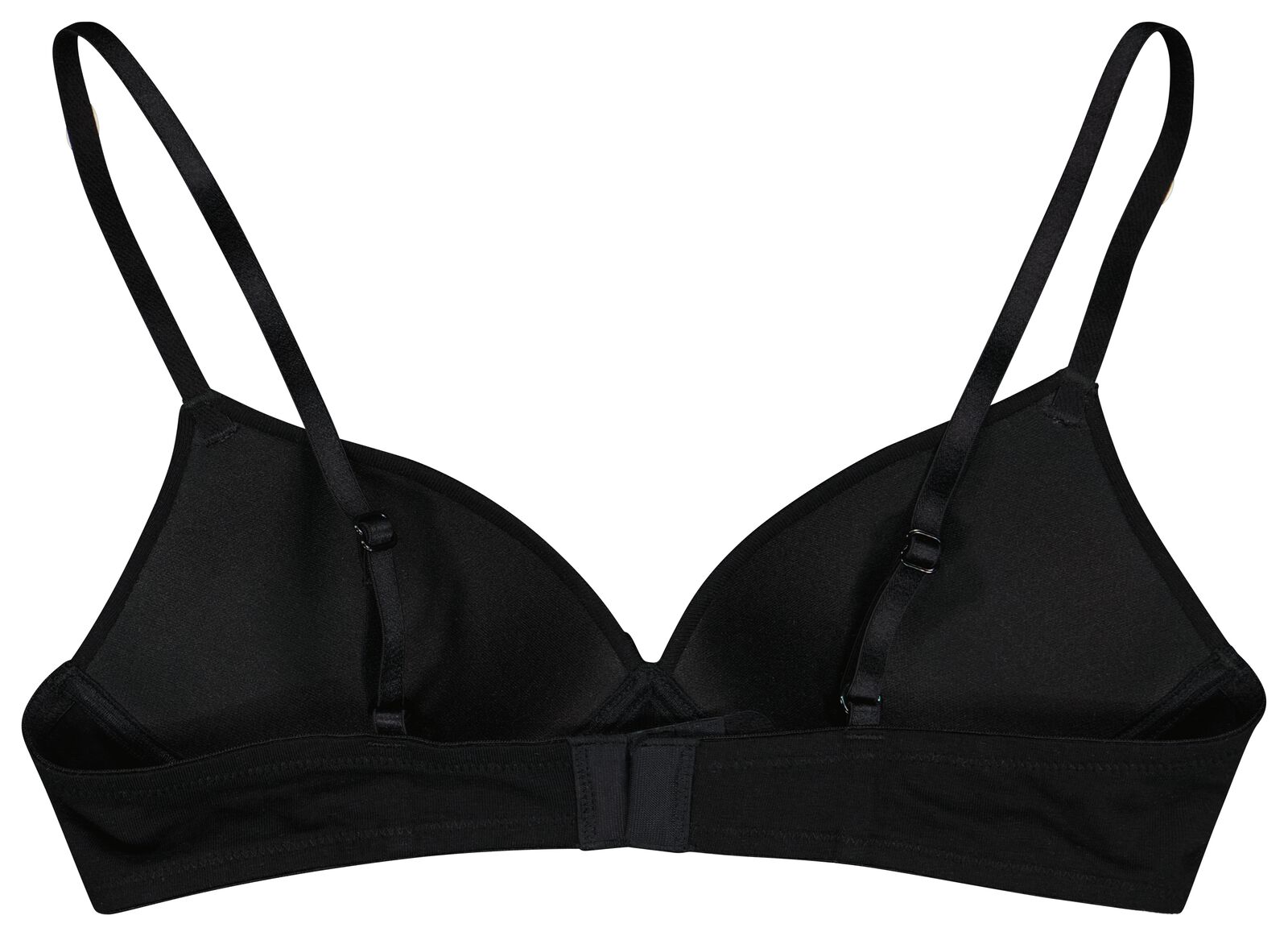 voorgevormde tiener bh zonder beugel zwart 75A - 21920455 - HEMA
