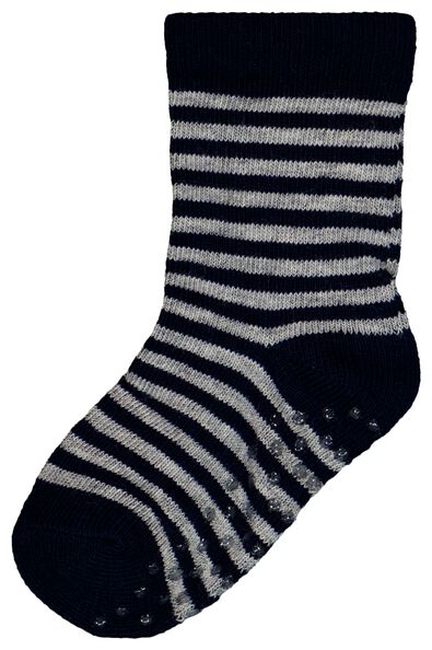 baby sokken met katoen - 5 paar blauw 12-18 m - 4730543 - HEMA