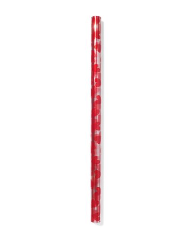 cadeaufolie transparant 500x200cm hartjes - 14710269 - HEMA