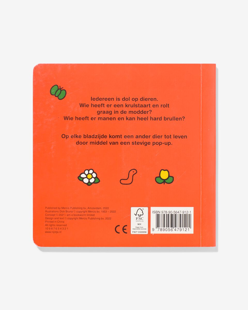 boek pop-up Dieren - 60490002 - HEMA
