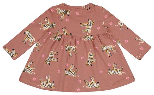 baby jurk zebra roze - 1000026321 - HEMA