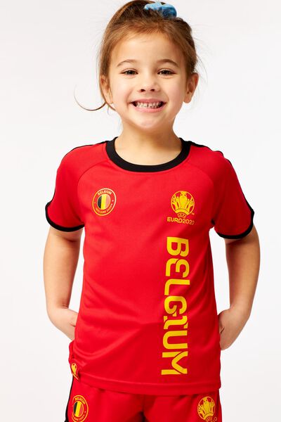 Couscous Rode datum een beetje EK voetbal kinder t-shirt rood - HEMA