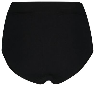 sterk corrigerende damesslip hoge taille zwart zwart - 21500140BLACK - HEMA