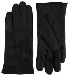 dames handschoenen met touchscreen leer zwart zwart - 1000028919 - HEMA