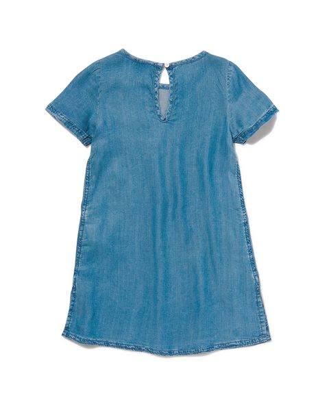 kinder jurk lichtblauw lichtblauw - 1000030741 - HEMA
